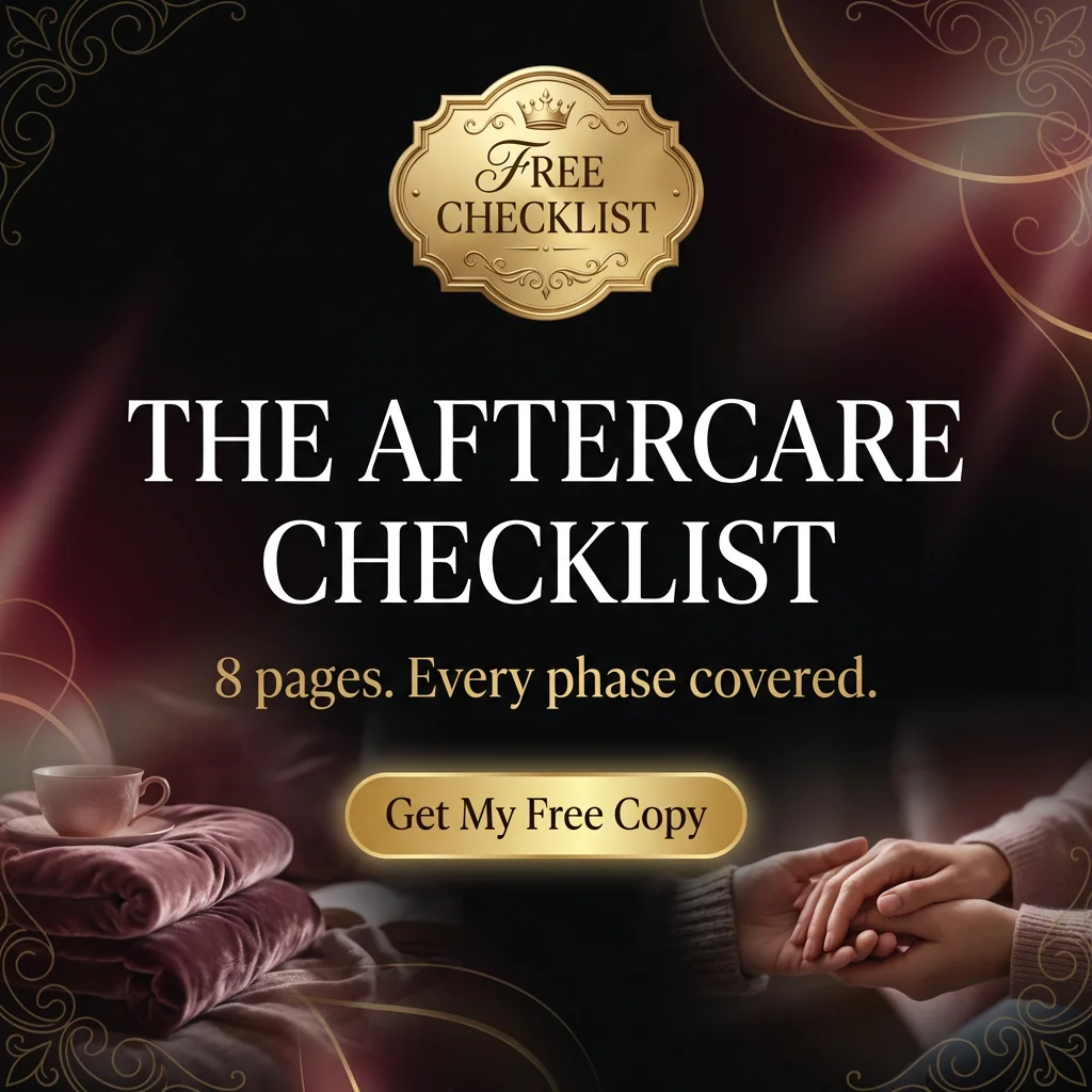 The Aftercare Checklist